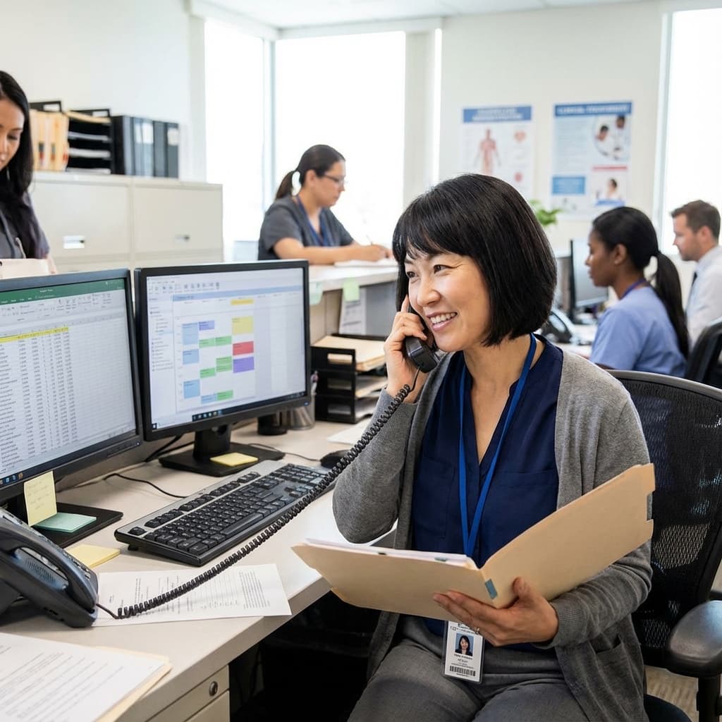 A professional for Healthcare Practices industry working