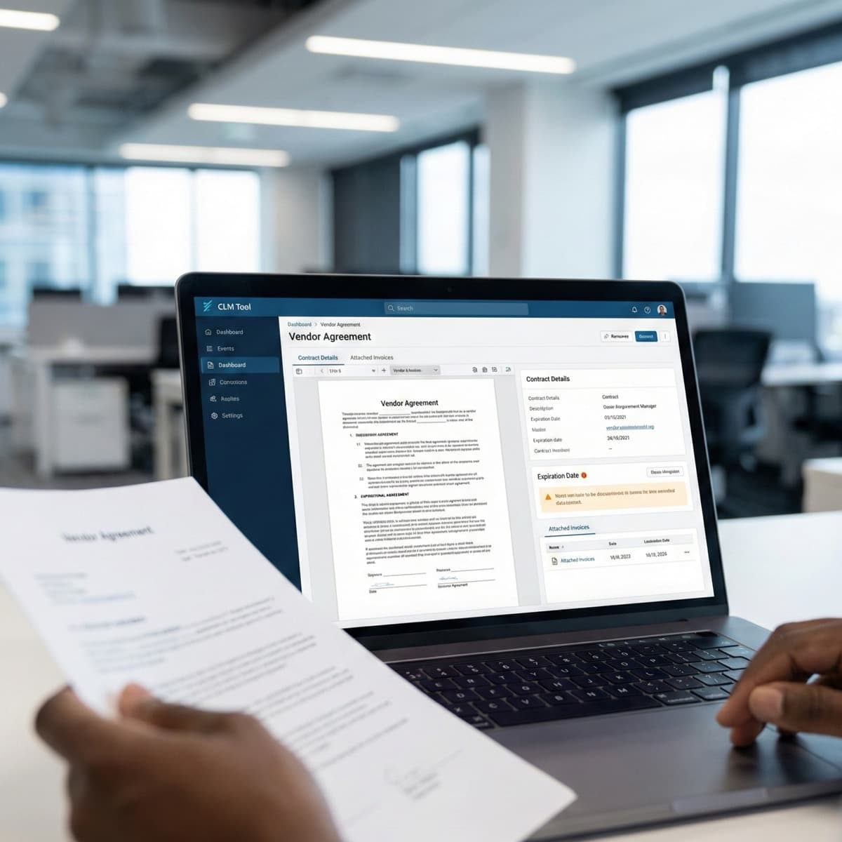 Vendor Contract & Invoice Management