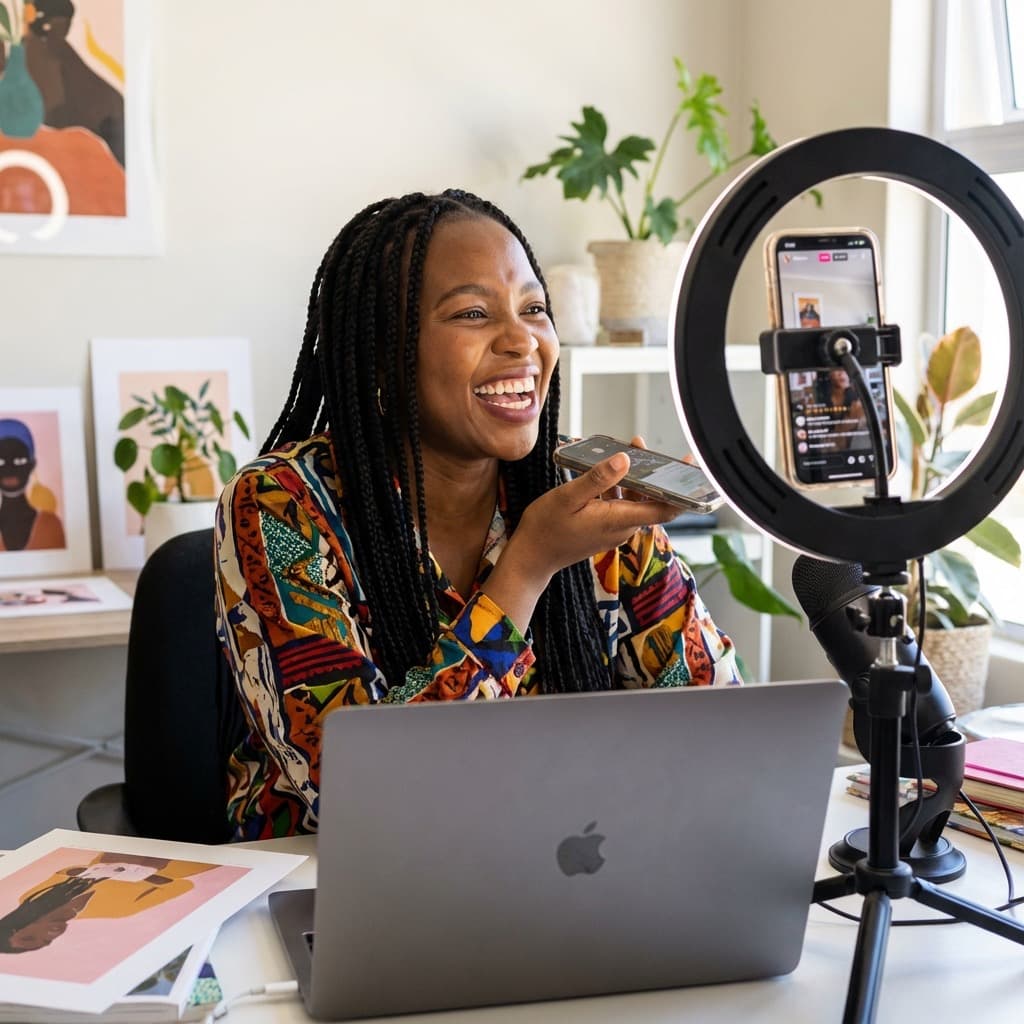 Remote Social Media Content Creator