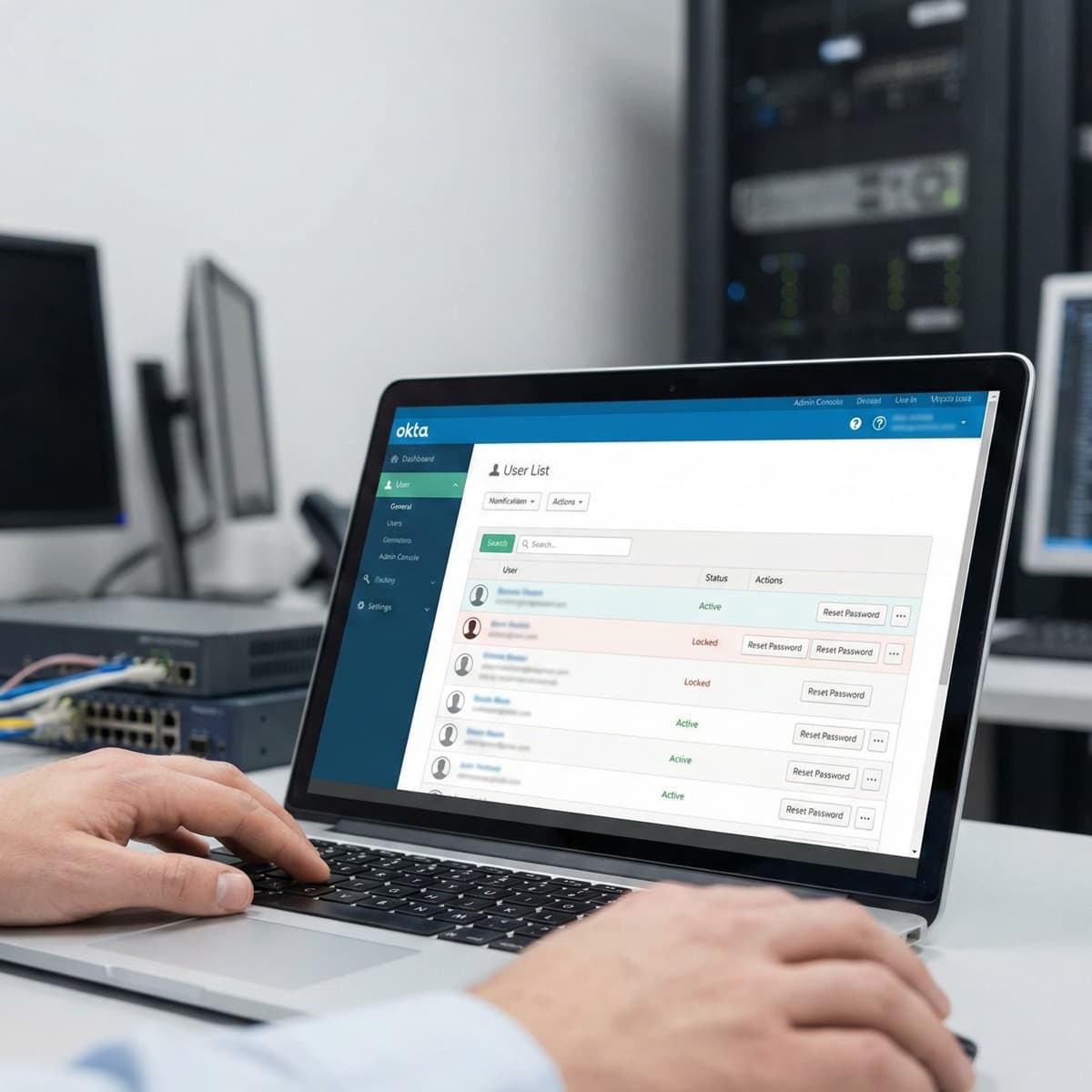 User Account Password Management