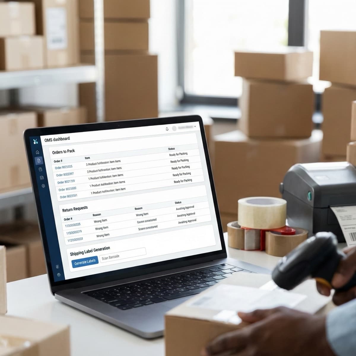 Order Fulfillment & Returns Management