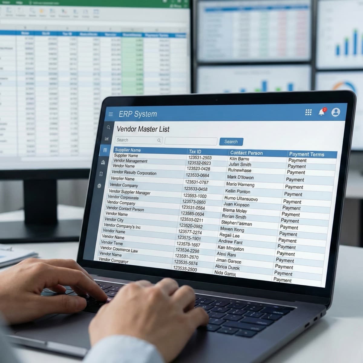Vendor Database Management